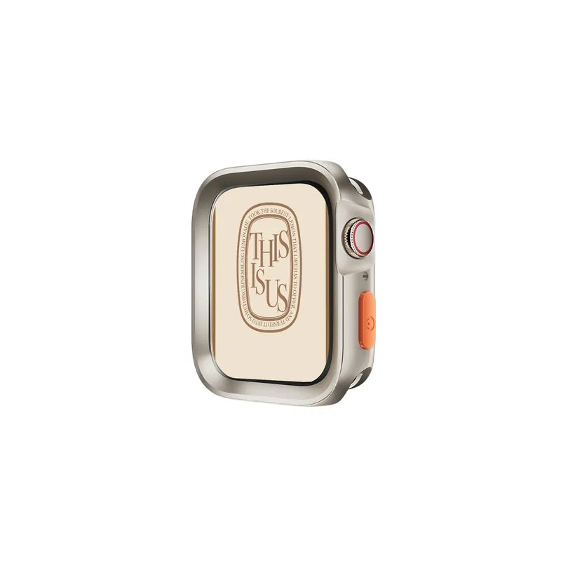 One Piece Colorful Silica Gel Apple Watch Case