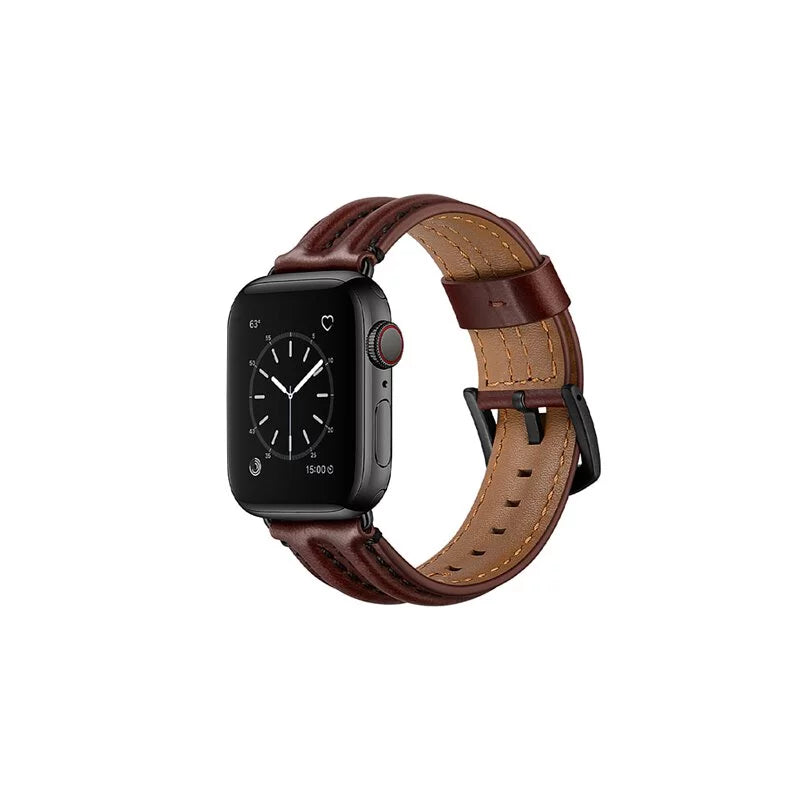 Vintage Leather For Men Apple Watch Band
