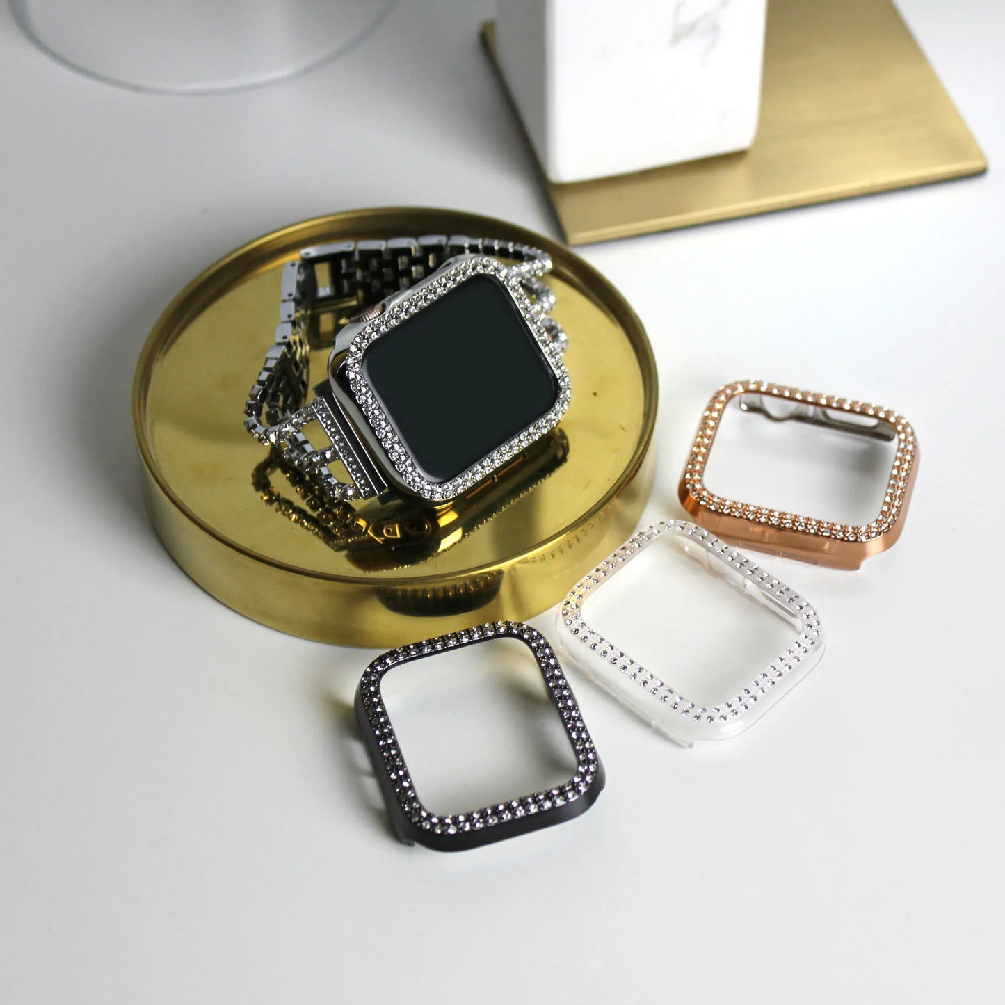 Rhinestone Fashion Apple Watch Case