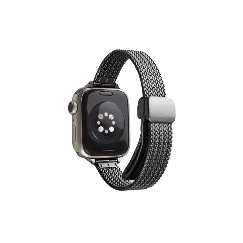 Milanese Magnetic Slim Texture Apple Watch Band