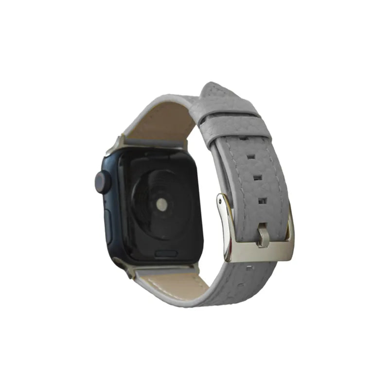 Classic Lychee Grain Leather Apple Watch Band