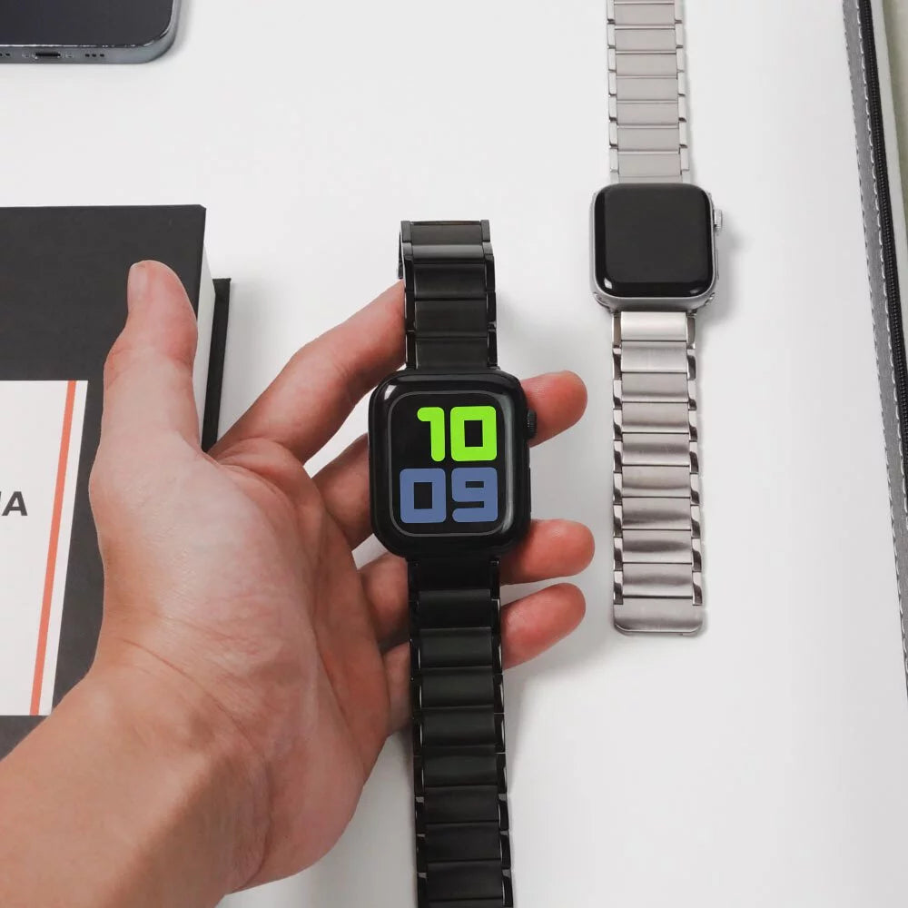 Metal Armor Magnetic Apple Watch Band