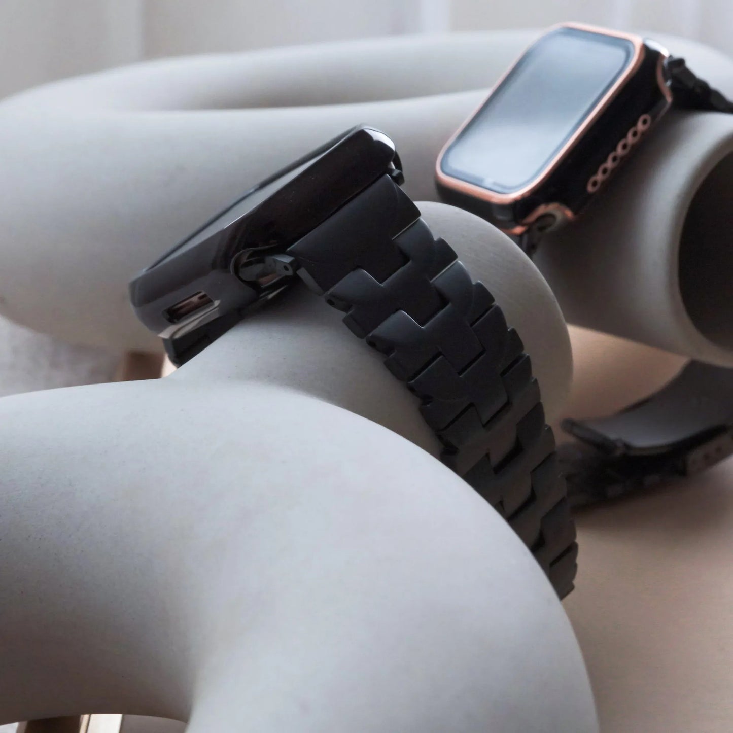 Titanium Band Classic Buckle Apple Watch Band