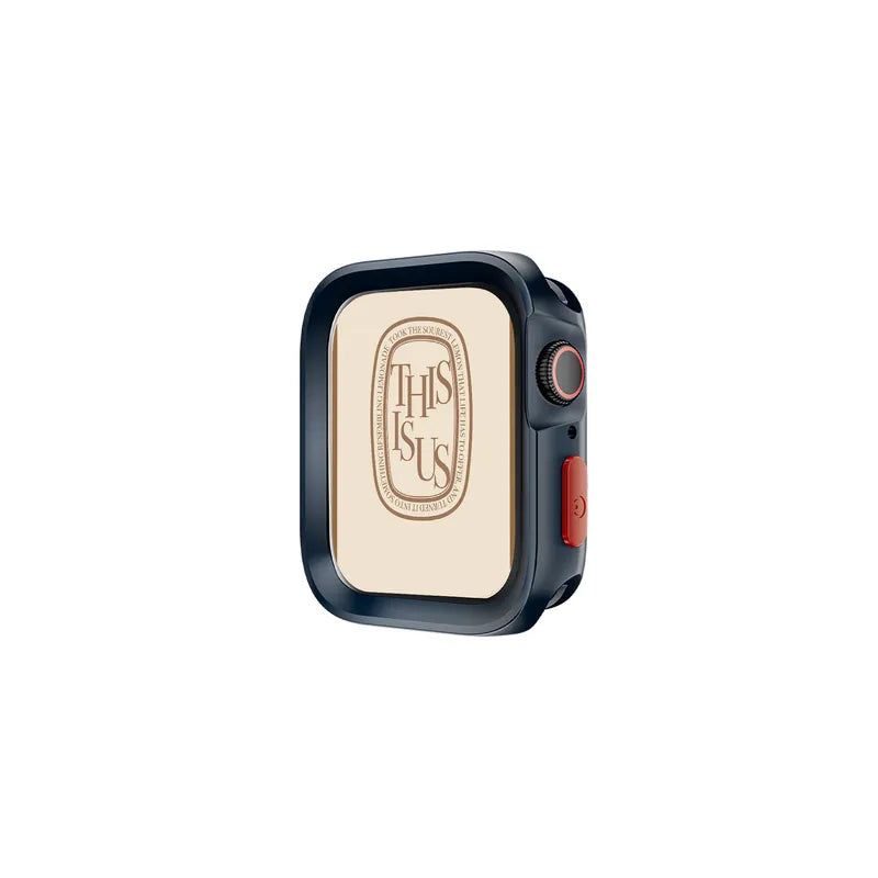 One Piece Colorful Silica Gel Apple Watch Case