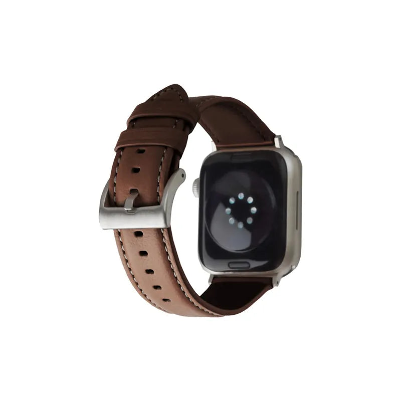 Lychee Grain Texture Leather Buckle Apple Watch Band