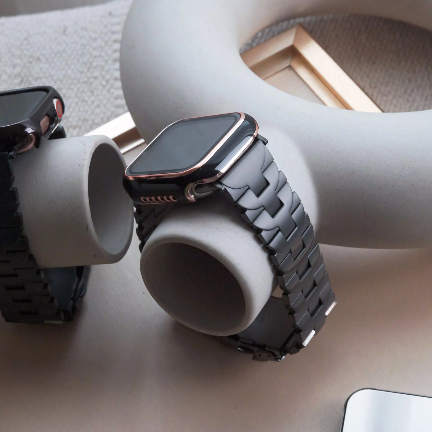 Titanium Band Classic Buckle Apple Watch Band