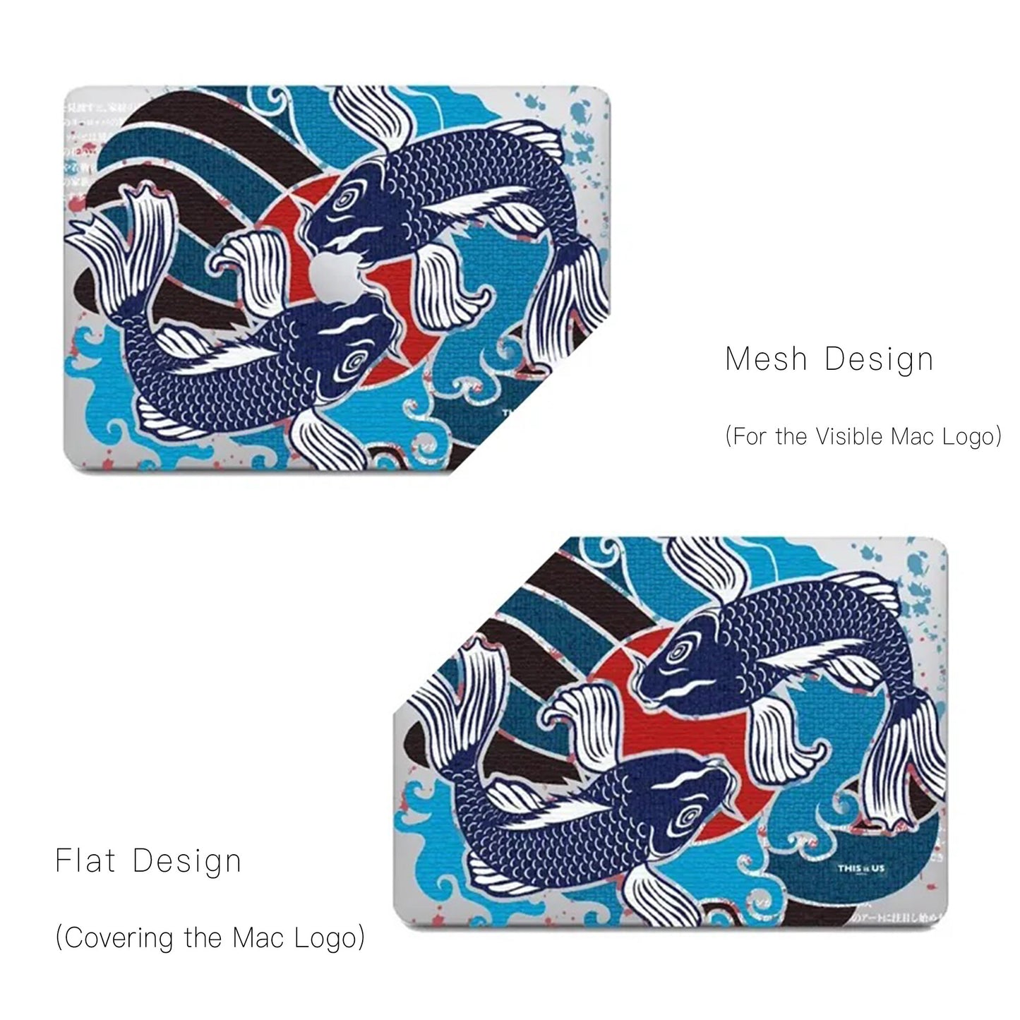 This is us design series carp Macbook case