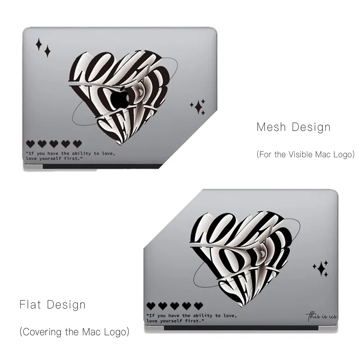 This Is Us Design - Self Love Macbook Case