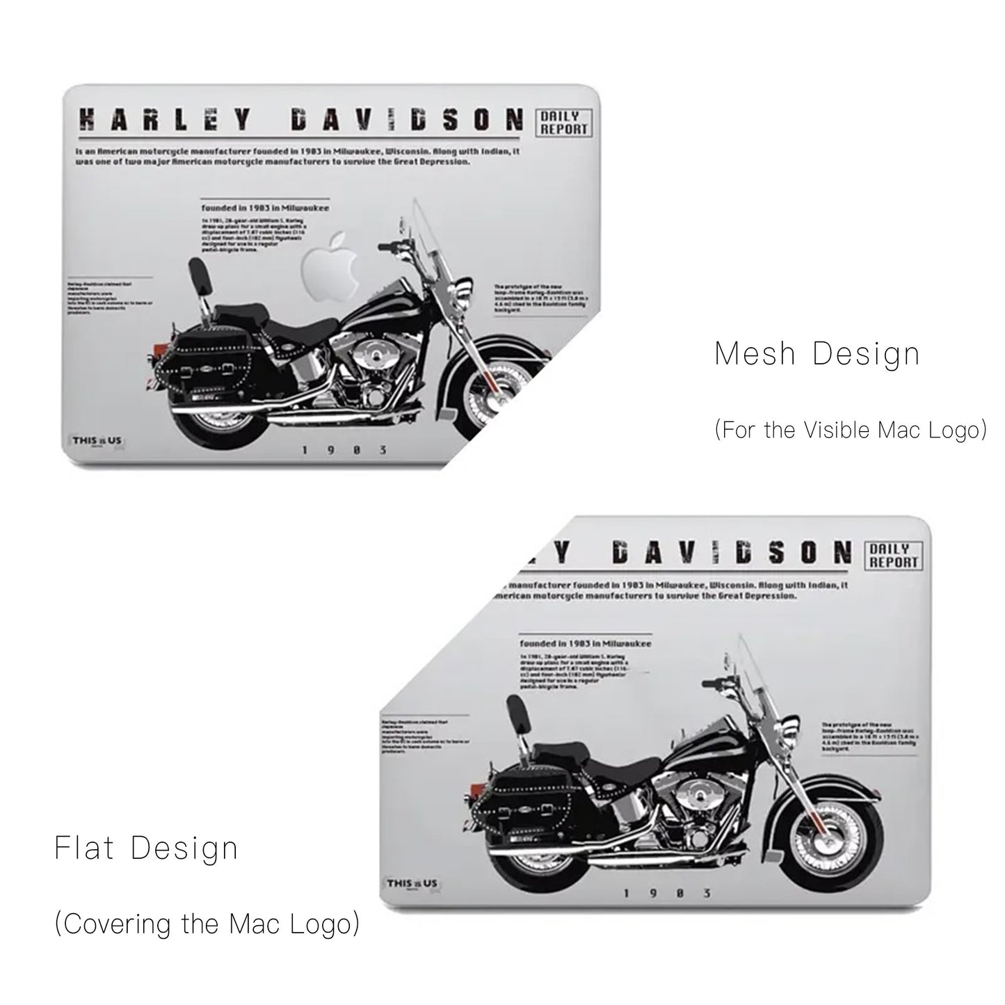 This is us design series Harley Macbook case