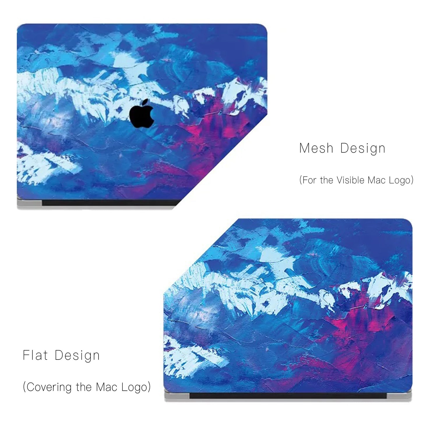 This Is Us Design - Blue Oil Painting Mac Case