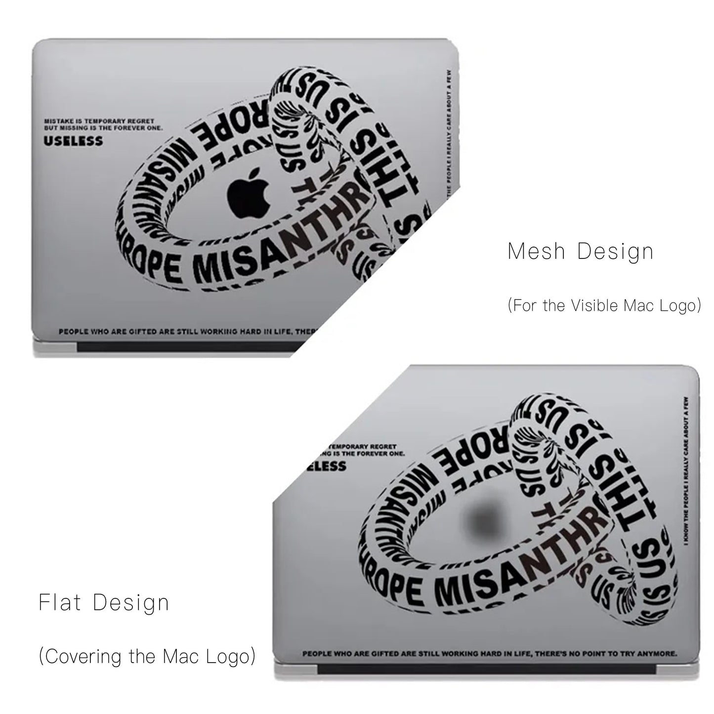 This Is Us Design - World-Weary Double Rings Macbook Case