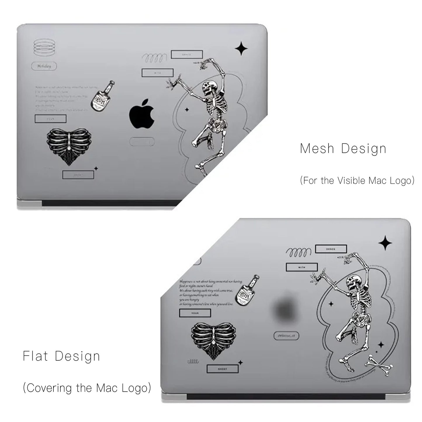This Is Us Design -Carnival Skeleton Macbook Case