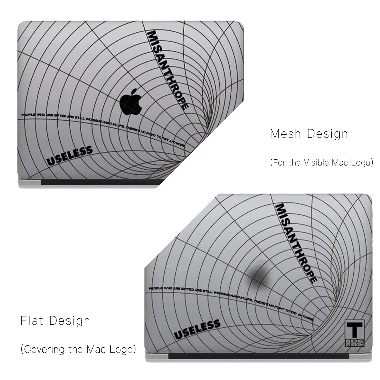 This Is Us Design - World-Weary Black Hole Macbook Case