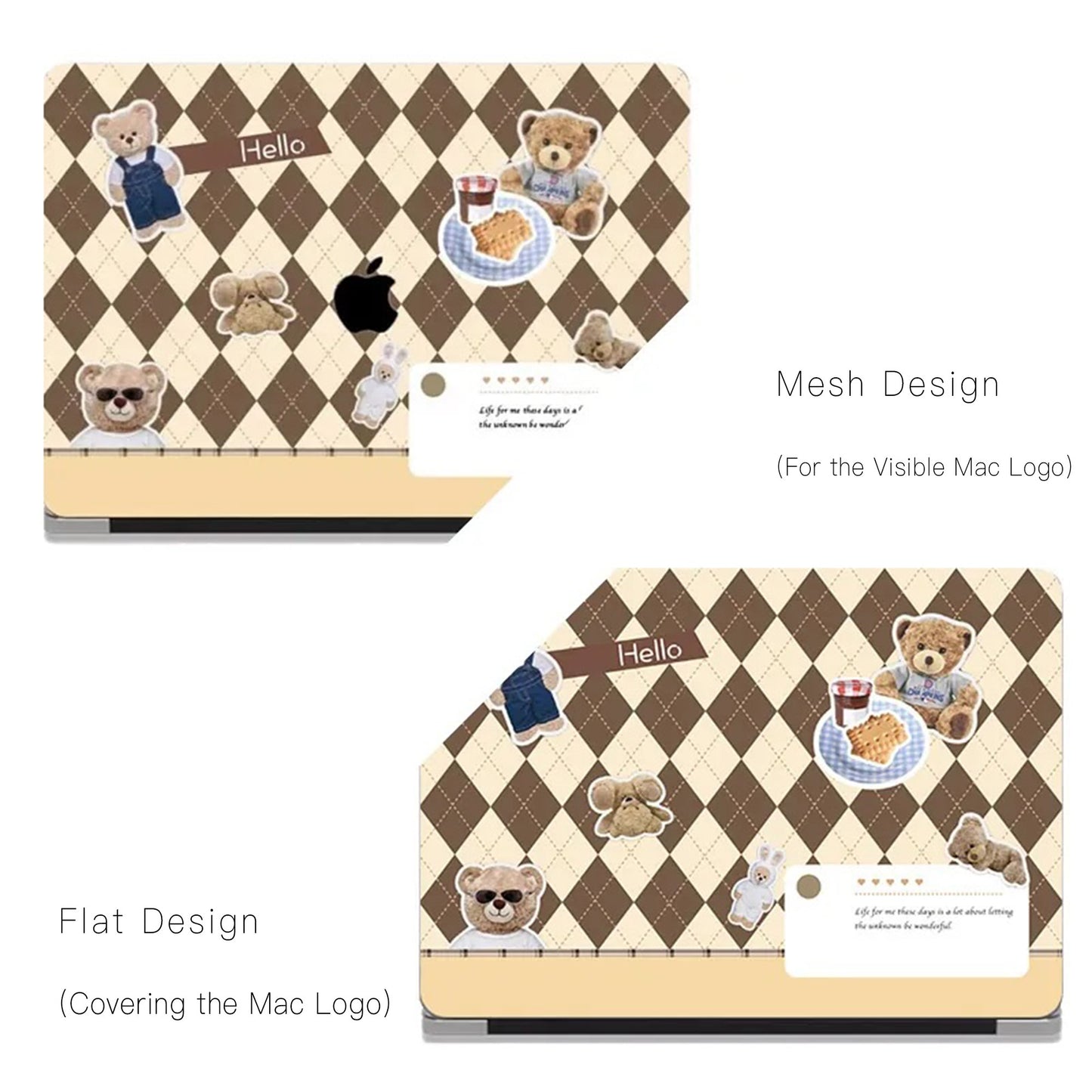 This Is Us Design - Teddy Bear Macbook Case