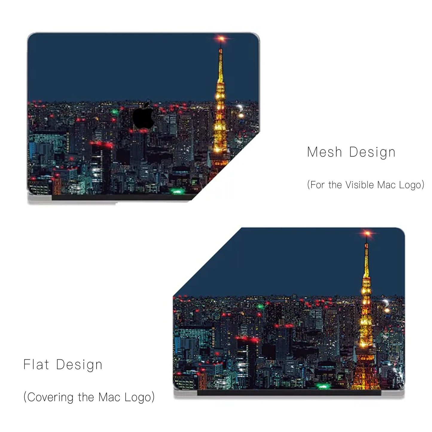 This Is Us Design -Tokyo night view Macbook Case