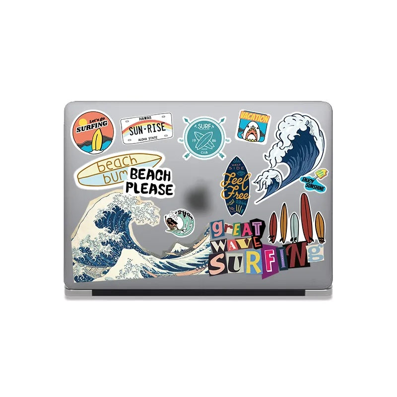 This Is Us Design - Wave Stickers Macbook Case