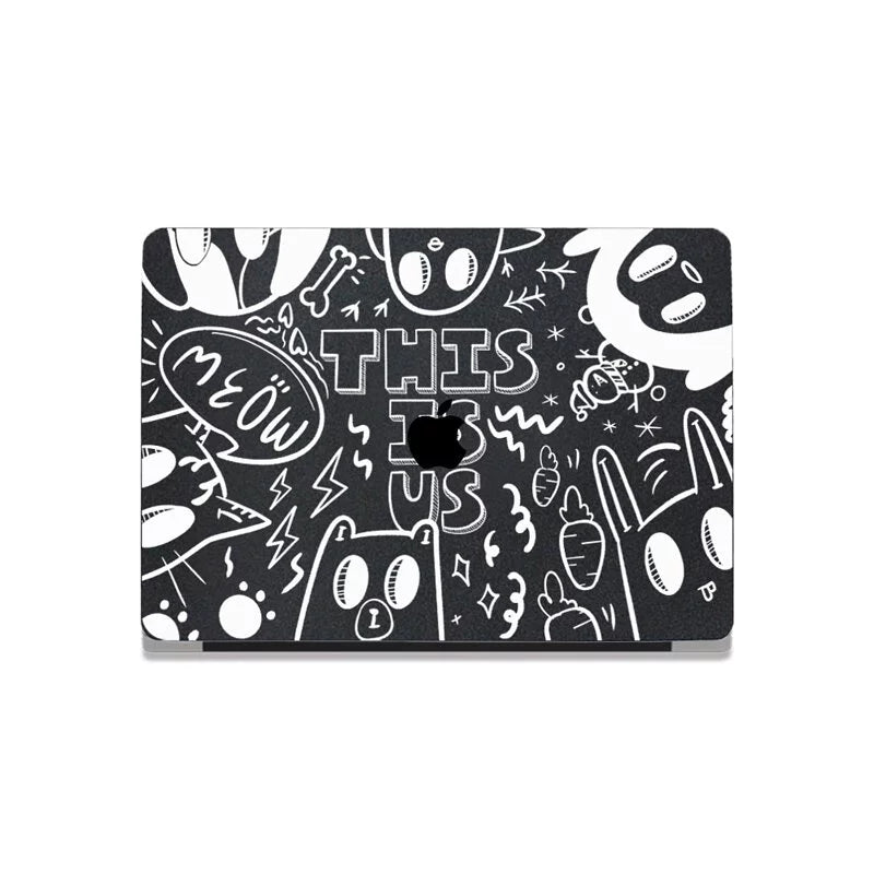 This Is Us Design - Animal Party Macbook Case