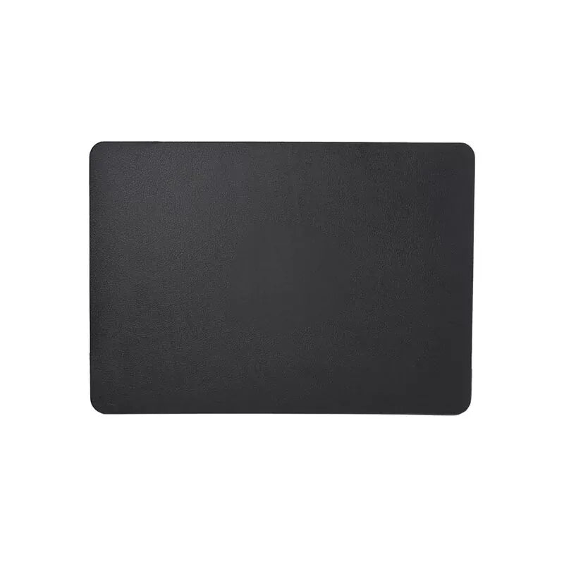 Classic black Litchi Leather Macbook case
