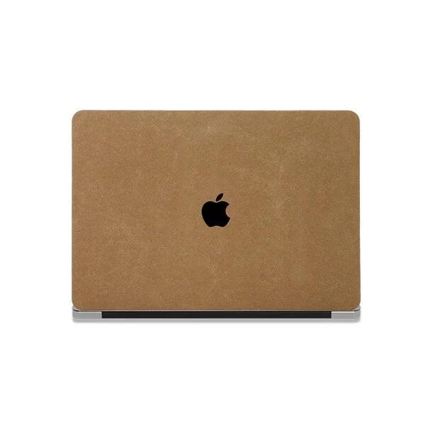 Walnut Suede Leather Macbook Case