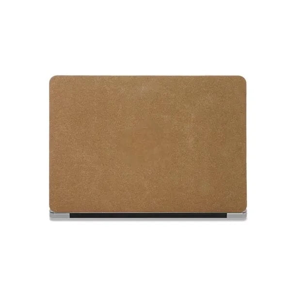 Walnut Suede Leather Macbook Case