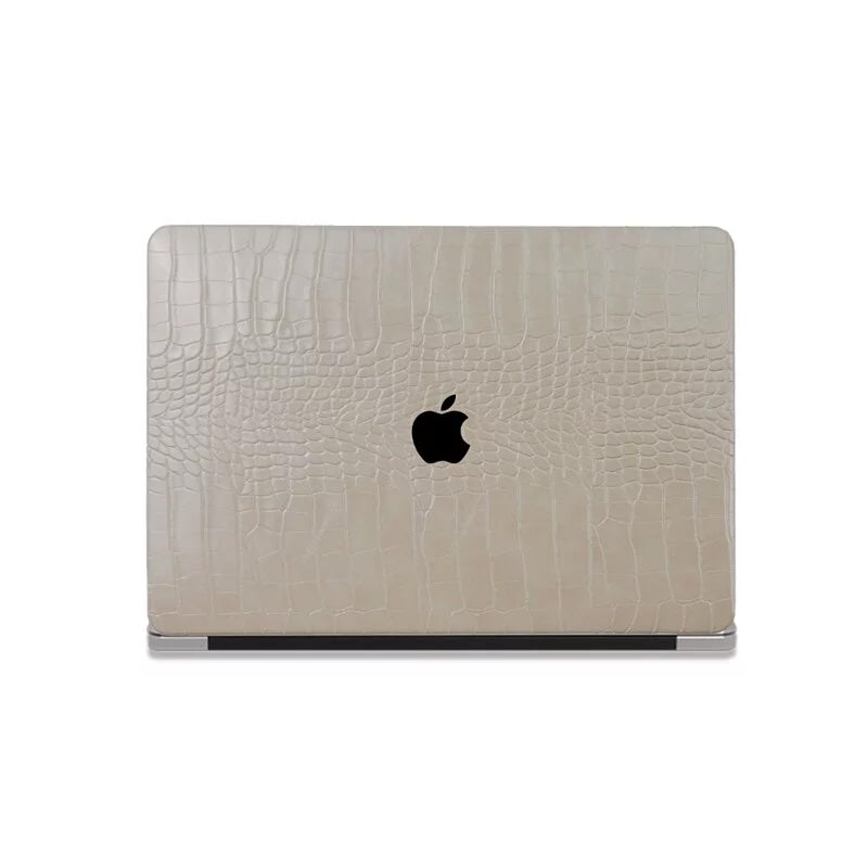 Morandi Crocodile Leather Macbook Case