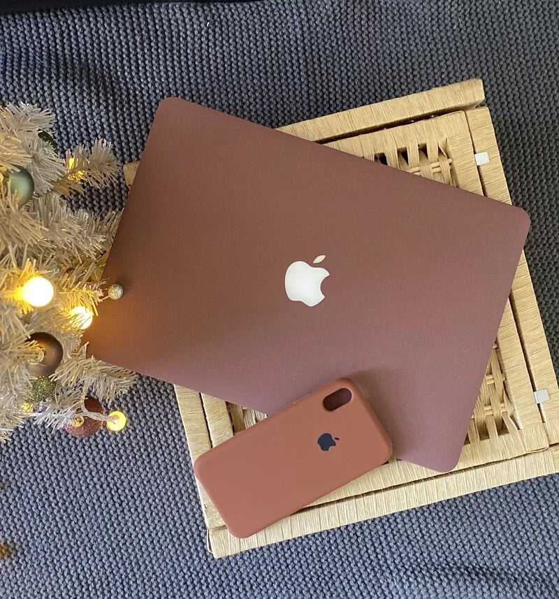 Sugar colouring Frosted Macbook Case