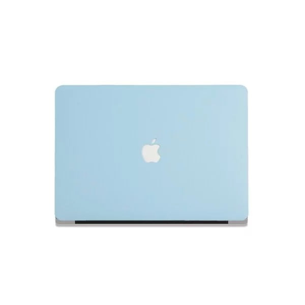 Cream Baby blue Macbook Case