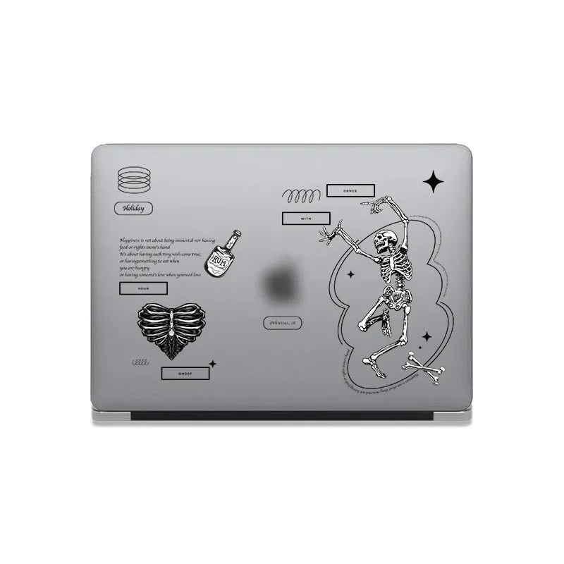 This Is Us Design -Carnival Skeleton Macbook Case