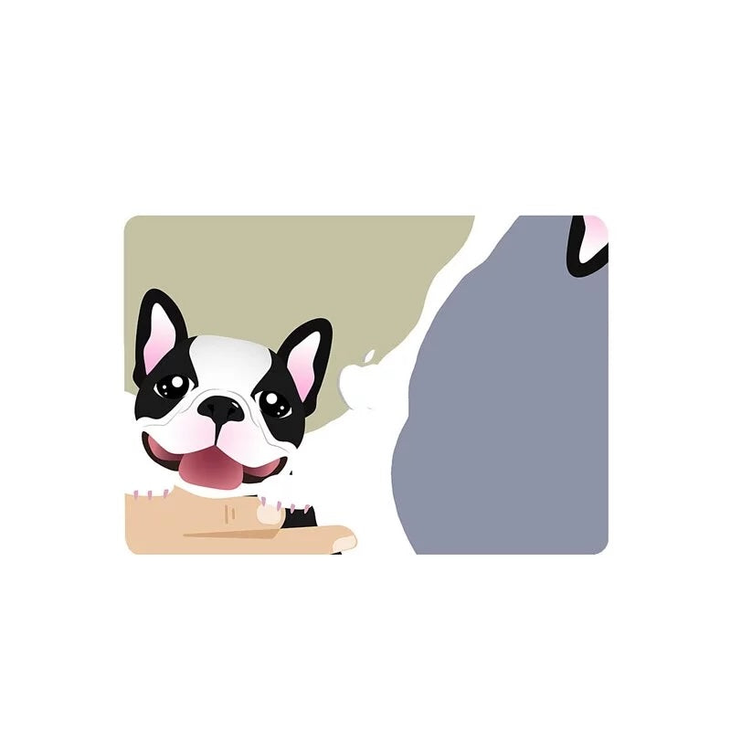 This is us design series French Bulldog good friend Macbook case