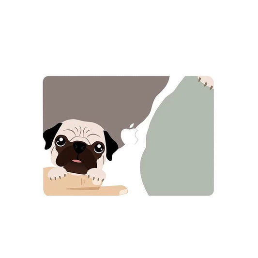 This is us design series Pug good friend Macbook case