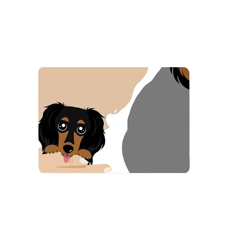 This is us design series dachshund good friend Macbook case