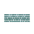 Midnight Green Macbook Keyboard Cover