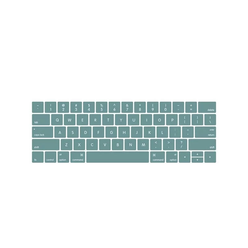 Midnight Green Macbook Keyboard Cover