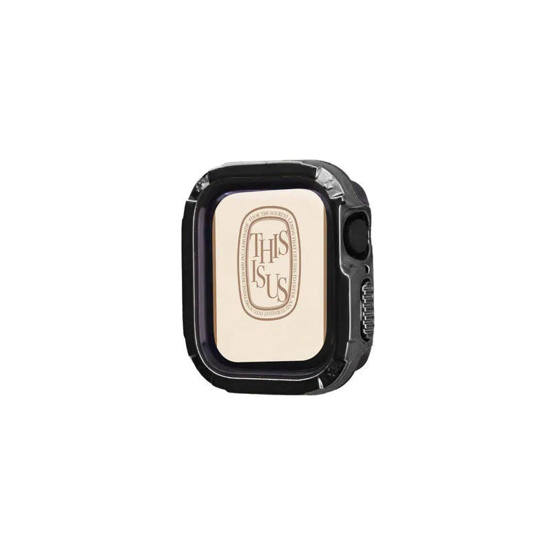 Modern Metal Coating Detachable Apple Watch Case