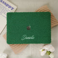 This Is Us Custom Basil Green ♾ Teddy Plush Leather Macbook Case
