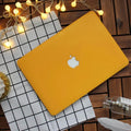 Yellow Frosted Macbook Case