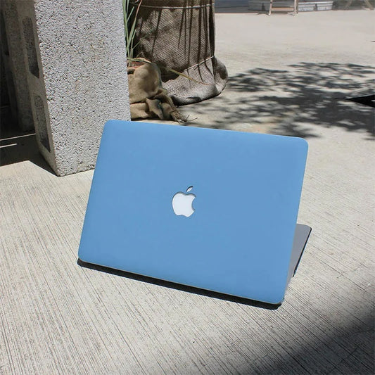 Sky blue Frosted Macbook Case