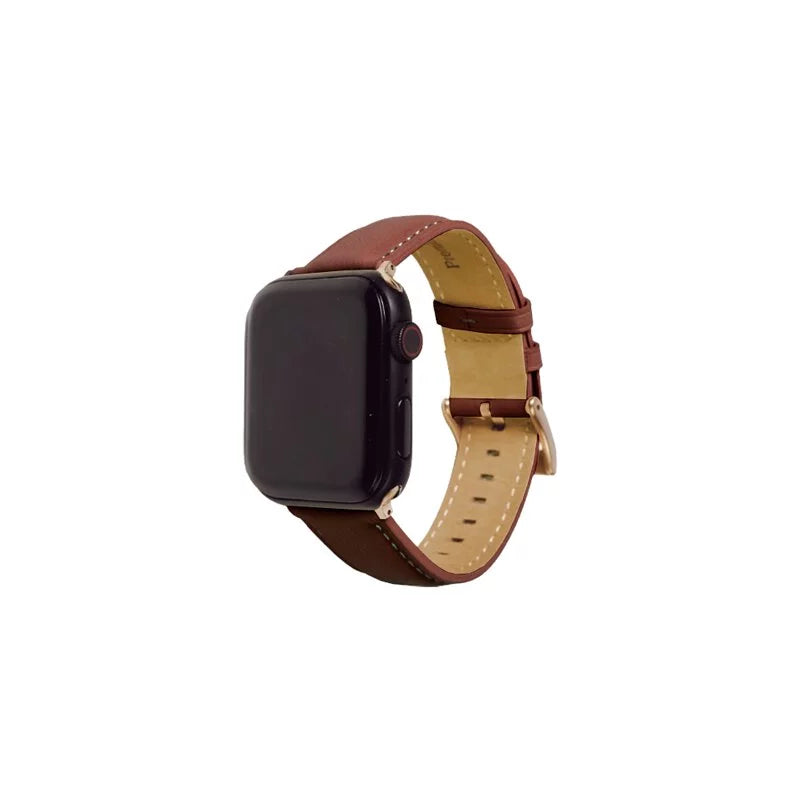 Classic Sewing Leather Apple Watch Band