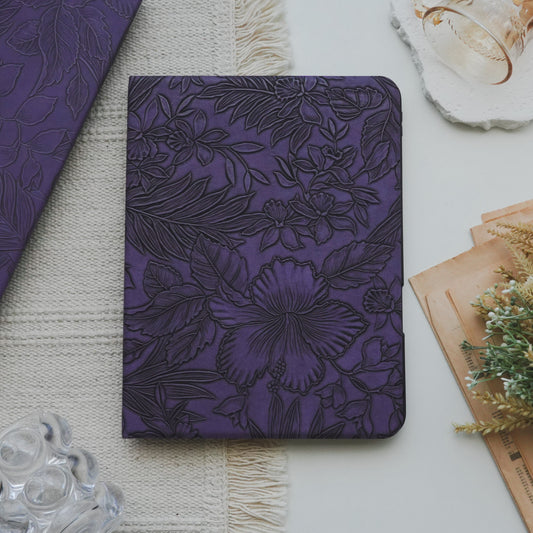 This Is Us Exquisite Embossing ♾ Cool Purple Pencil Magnetic Slot iPad Case
