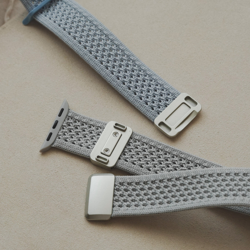 Delicate Woven Elastic Nylon Apple Watch Band
