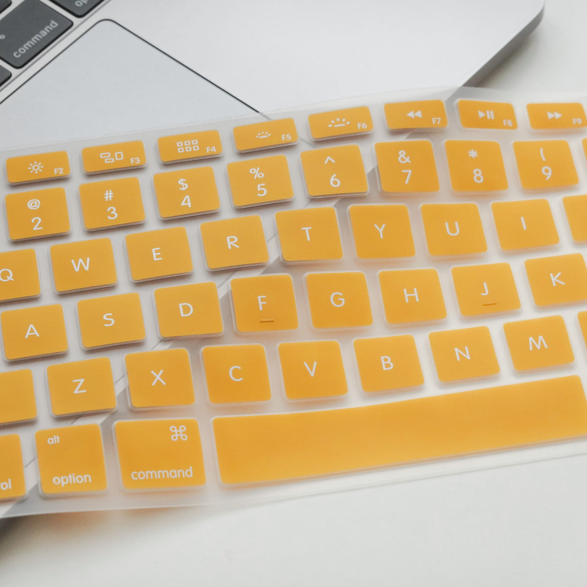 Yellow Macbook Keyboard Cover