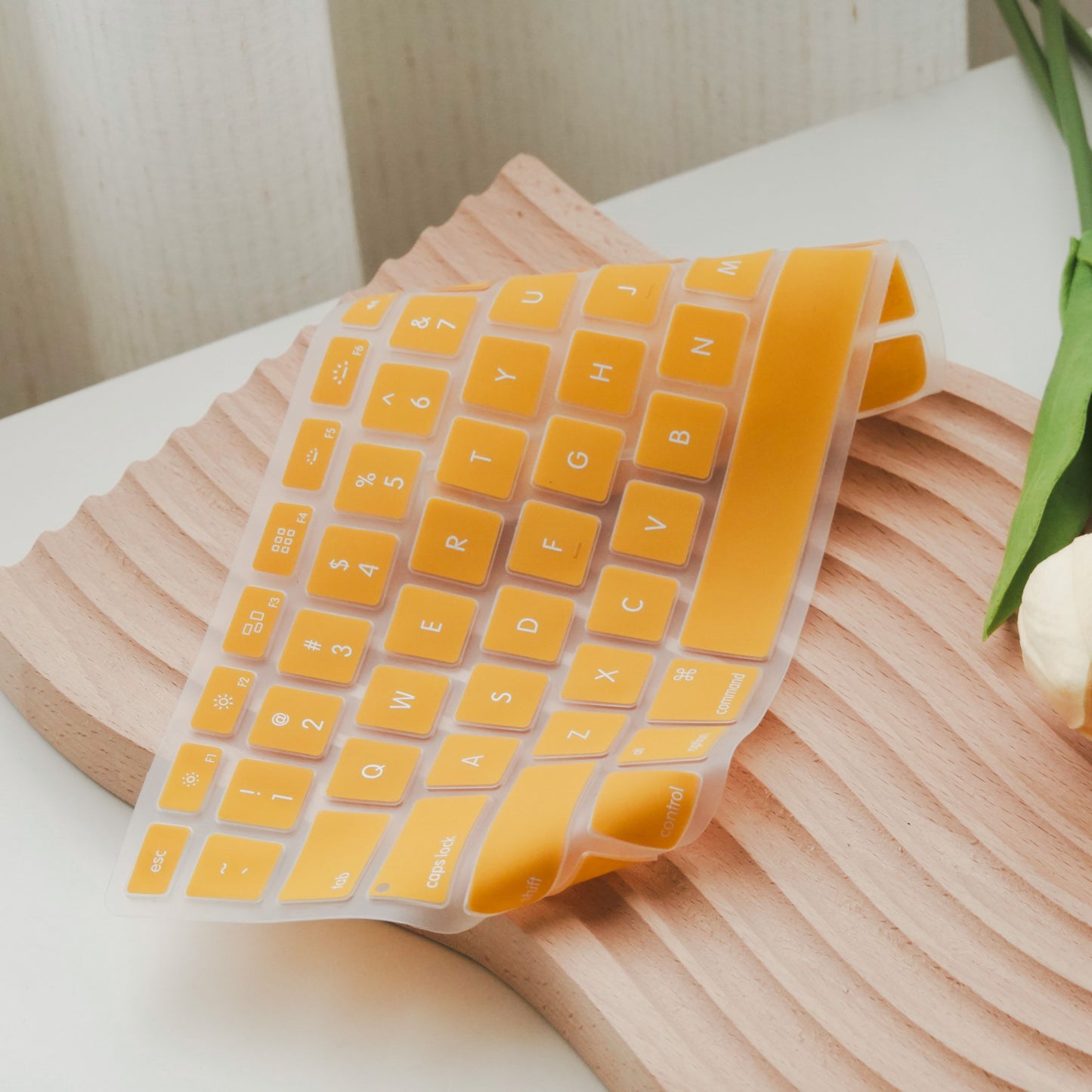 Yellow Macbook Keyboard Cover