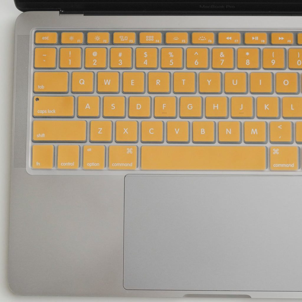 Yellow Macbook Keyboard Cover