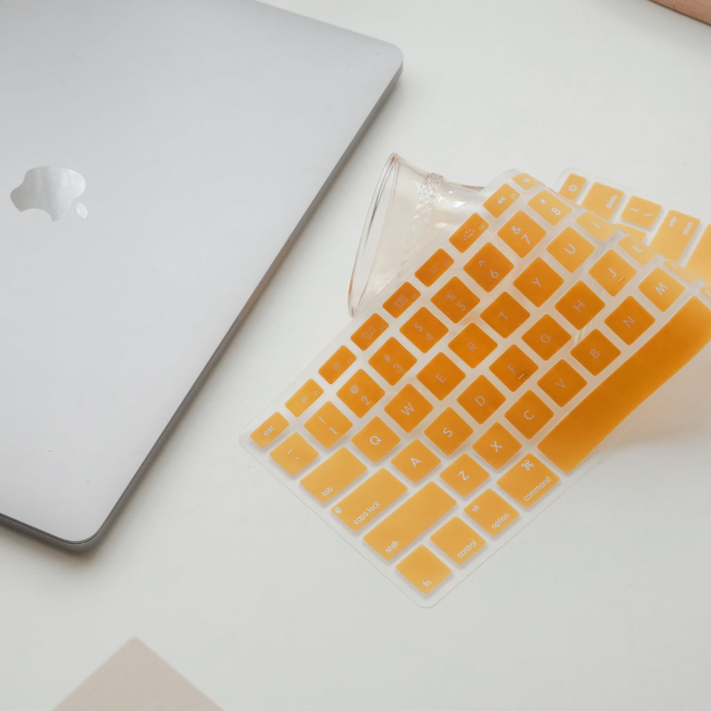 Yellow Macbook Keyboard Cover