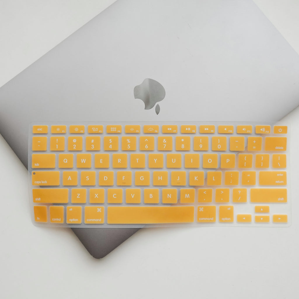 Yellow Macbook Keyboard Cover
