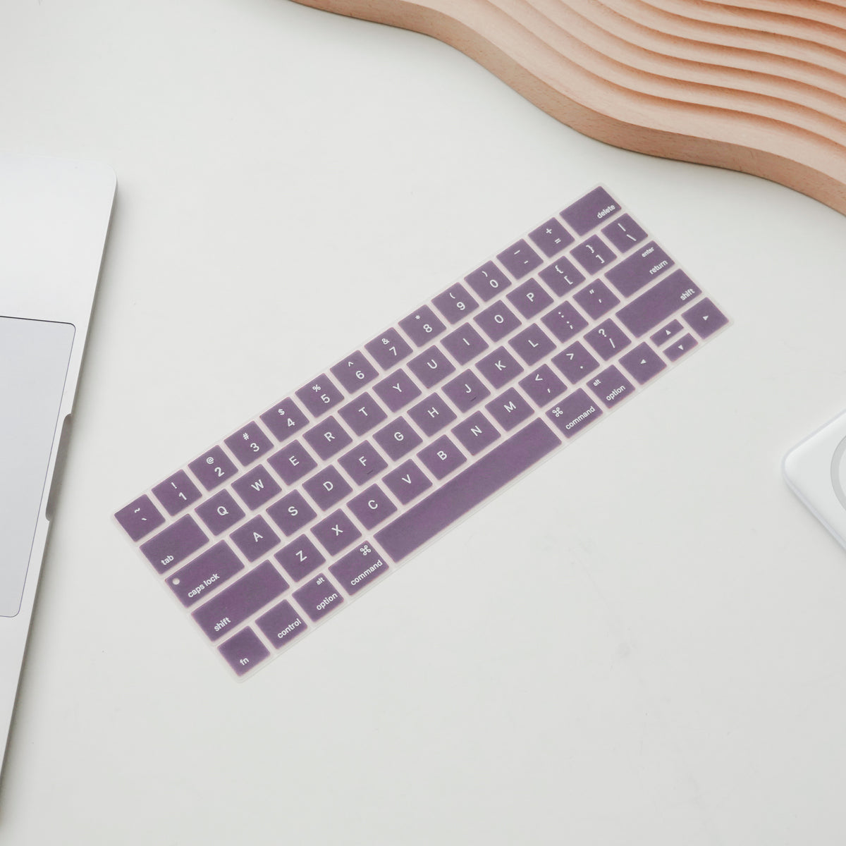 Frosty purple Macbook Keyboard Cover