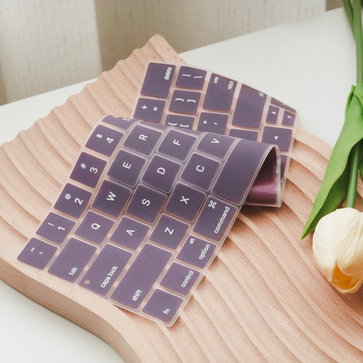 Frosty purple Macbook Keyboard Cover