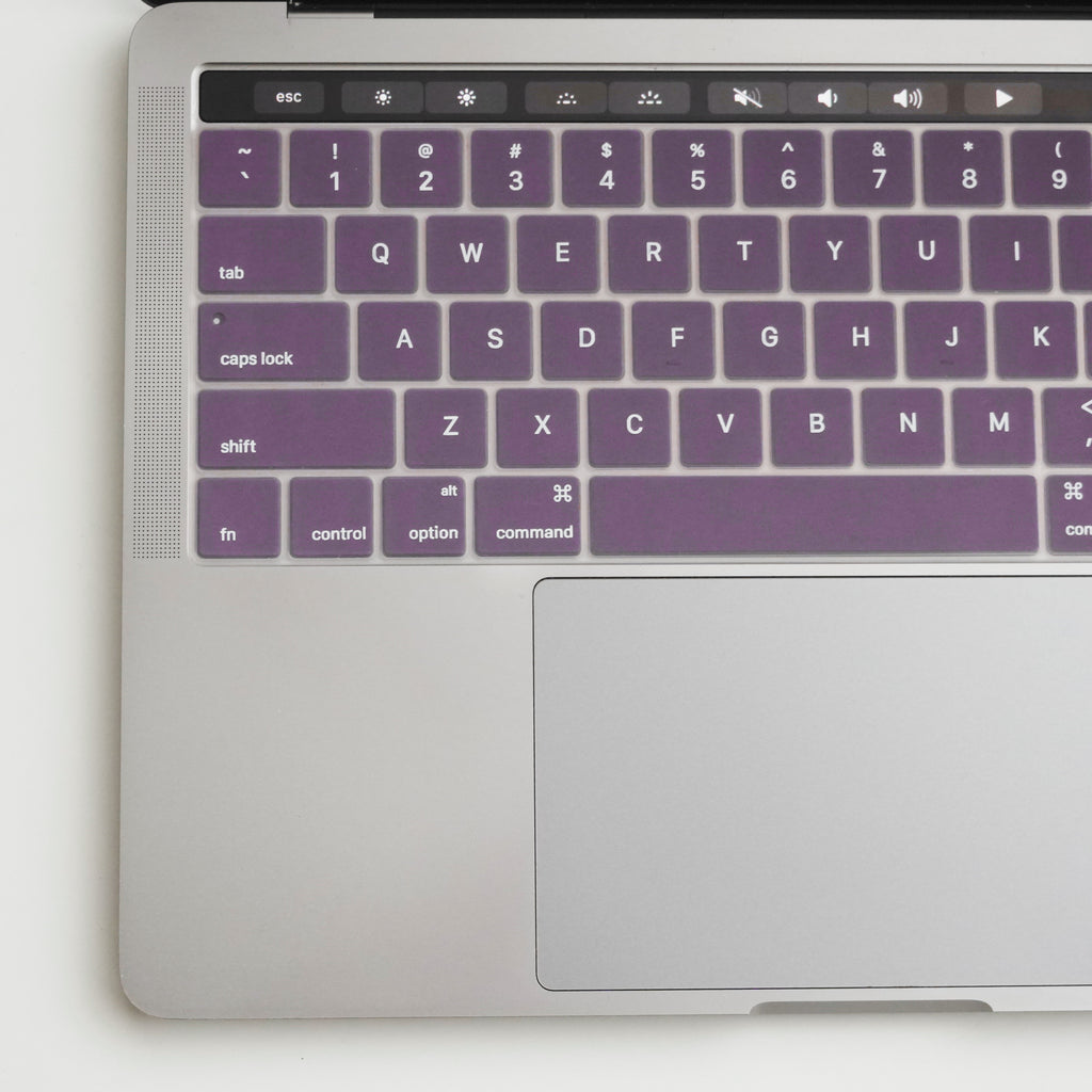 Frosty purple Macbook Keyboard Cover