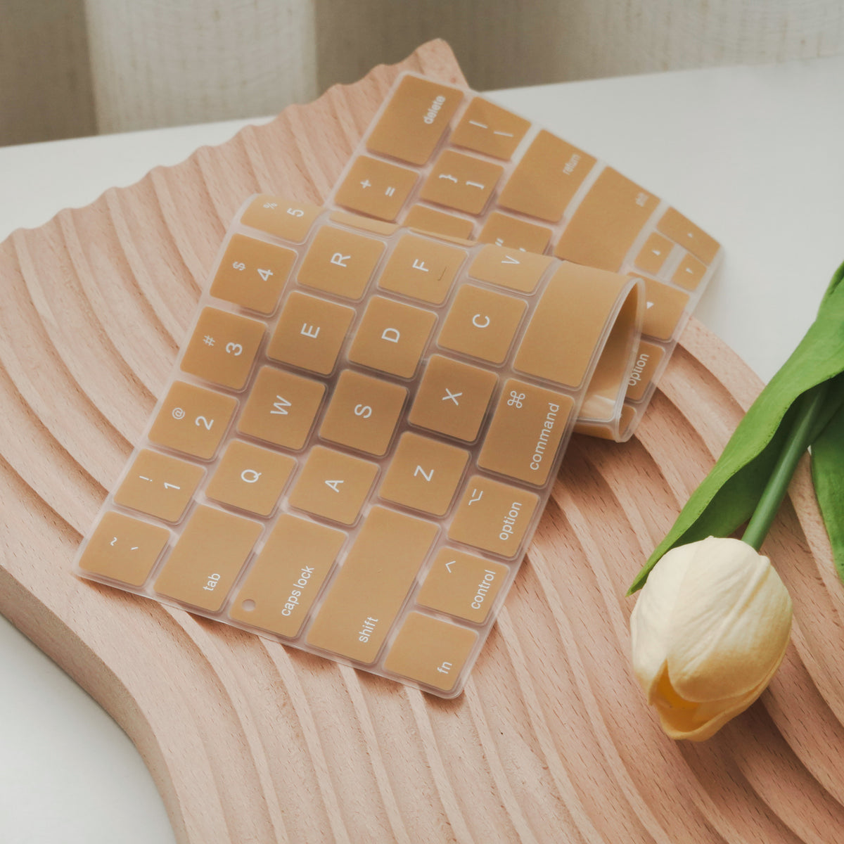 Hazelnut Macbook Keyboard Cover