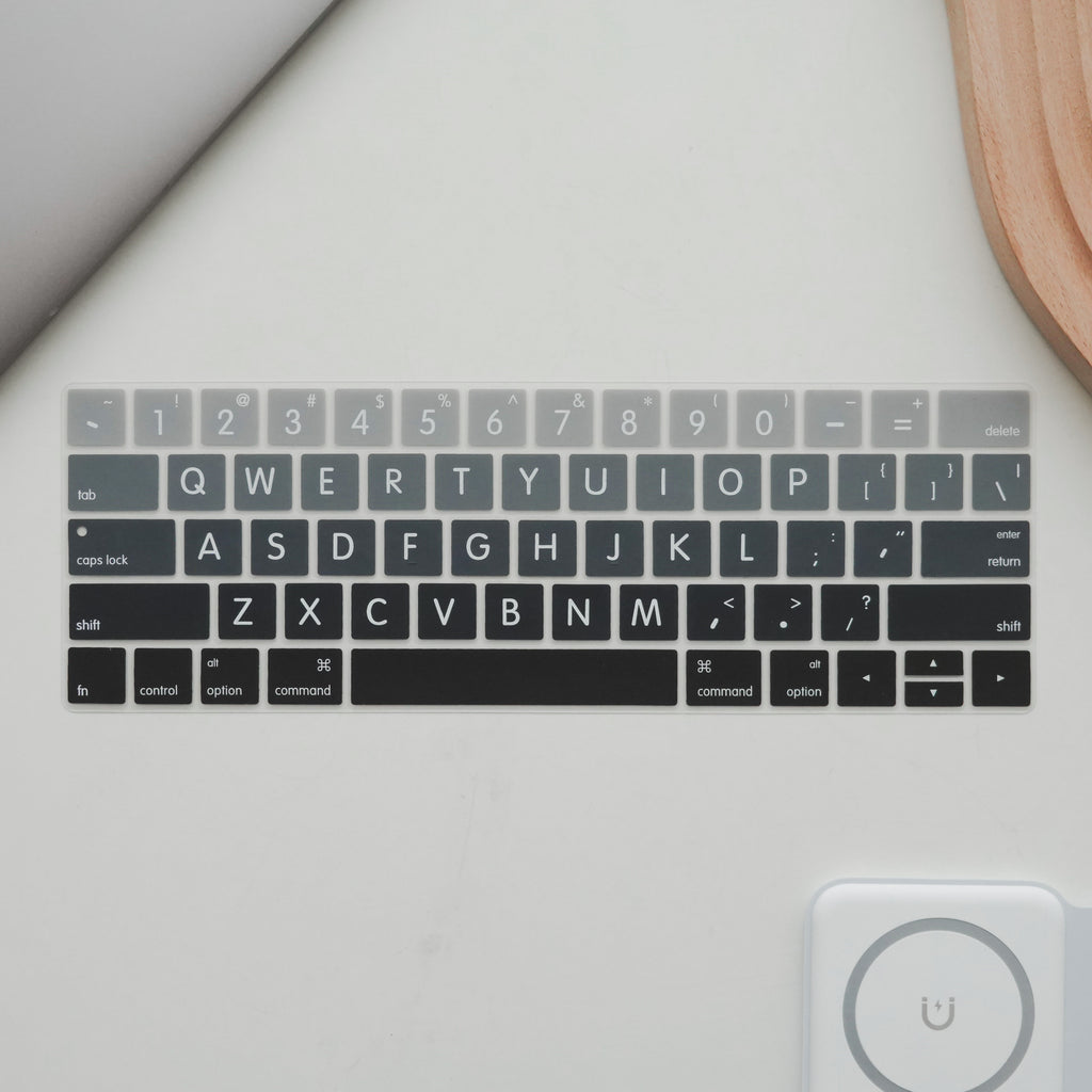 Black gray gradient Macbook Keyboard Cover